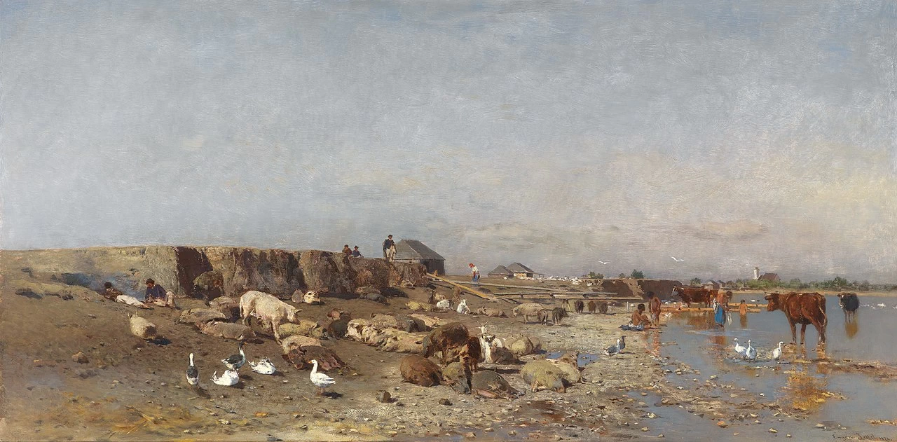 Scena da Szered sulla Waag (1872)